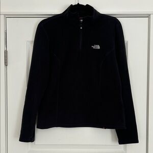 The North Face Black Half-Zip Fleece